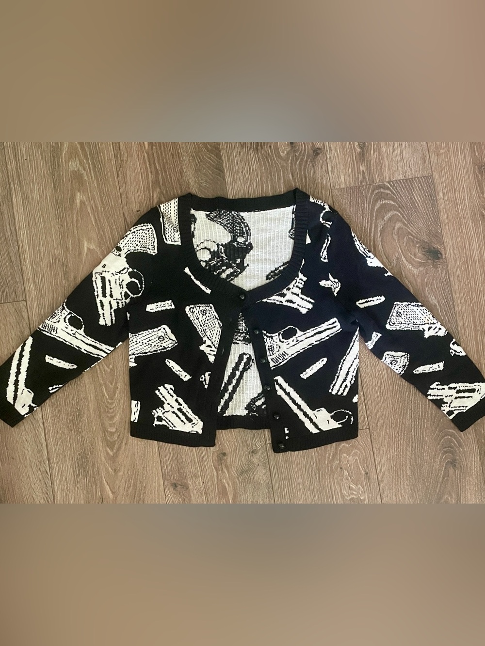 Betsey Johnson Kiss Kiss Bang Bang Button-Front Cardigan - Autumn/Winter 2010